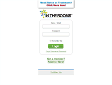 Tablet Screenshot of intherooms.com